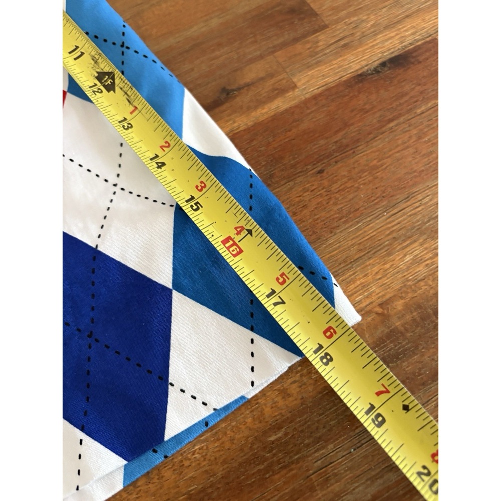 Royal and Awesome Womens Size 12 Golf Skort King of Diamonds Argyle Skirt - Picture 12 of 16